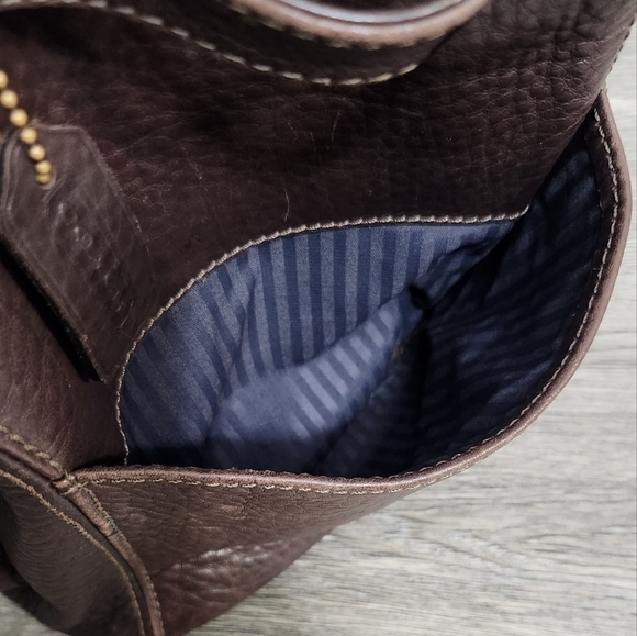 Vintage Coach Sonoma Drawstring Leather Crossbody Bag - Picture 12 of 13